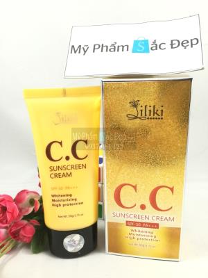 Kem lót Liliki CC Sunscreen Cream dưỡng da chống nắng