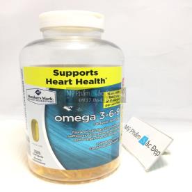 Viên dầu cá Supports Heart Health Omega 3 6 9