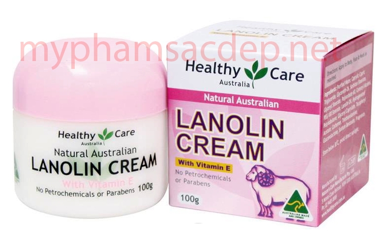 Kem nhau thai cừu Healthy Care Natural Lanolin Vitamin E-0