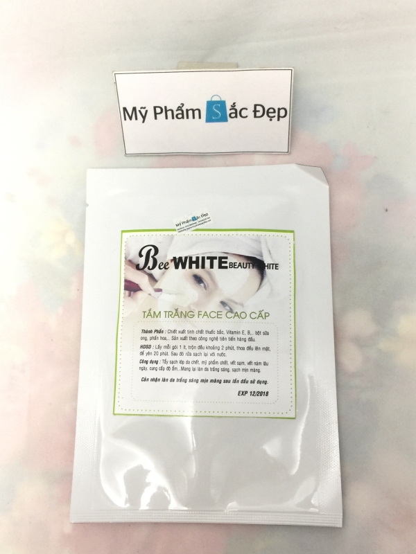Tắm trắng face cao cấp Bee White-1