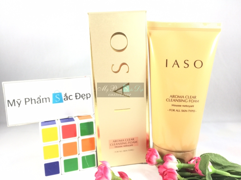 Sữa rửa mặt IASO (Aroma Clear Cleansing Foam)-1