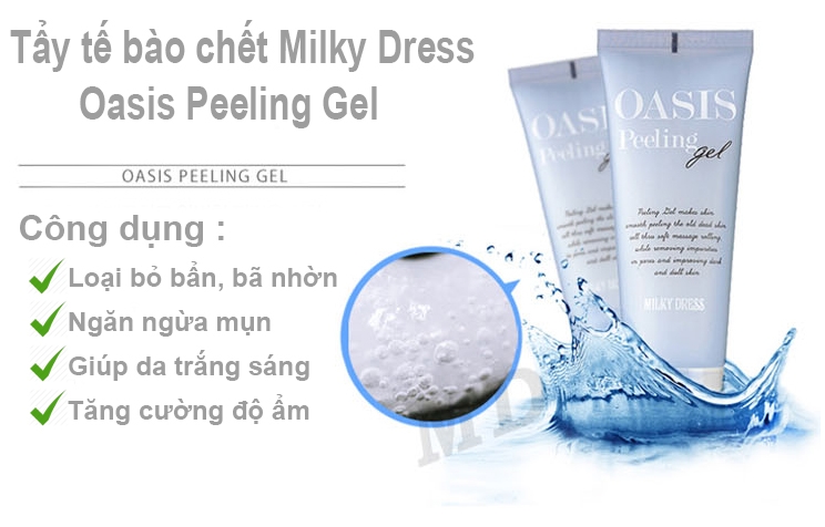 Gel tẩy tế bào chết Milky Dress Hàn Quốc Oasis Peeling Gel tại tphcm - 03