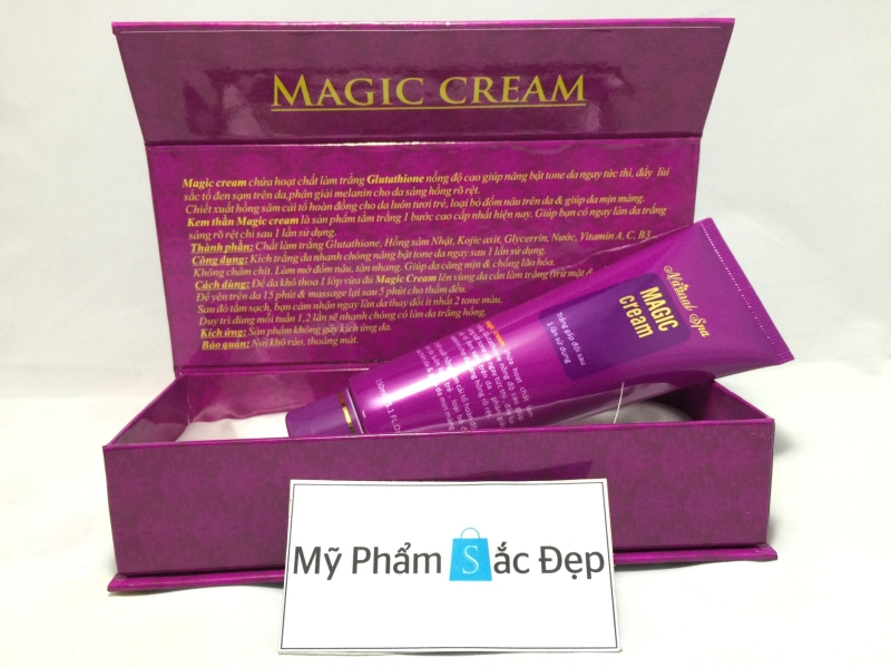 Tắm trắng cao cấp 1 bước Magic Cream Natural Spa giá sỉ tại tphcm  - 01