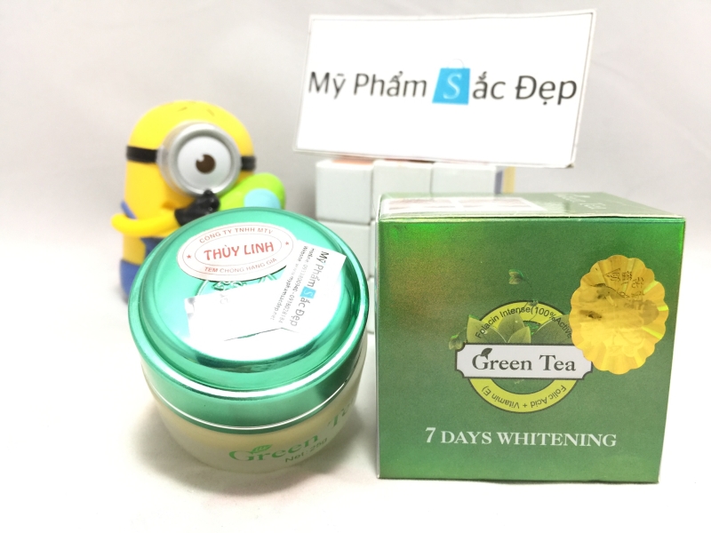 Kem green tea 7 days whitening hàng chính hãng giá sỉ tốt nhất tphcm - 02