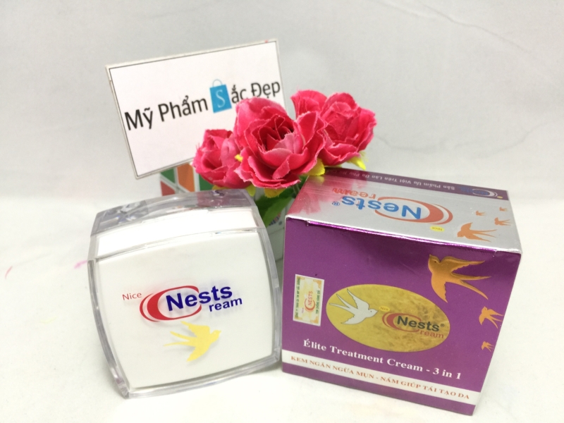 Kem ngăn ngừa mụn nám tái tạo da Nests Cream chính hãng giá tốt tphcm - 03