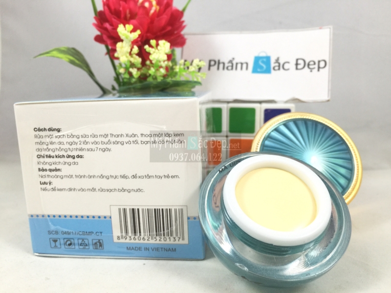 Kem Thanh Xuân dưỡng trắng giữ ẩm mềm mịn da giá tốt nhất tại tphcm - 01